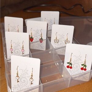 Handmade Dangle Earrings and Bracelets